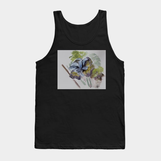 Iris - Peacock Butterfly Uncorked Tank Top by bobpetcher